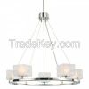 5 Light Pendant in Polished Nickel Finish