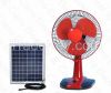 12inch 12v 12w solar dc table fan CE