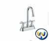 4"Two handles Lavatory Faucet chrome finish