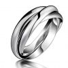 Cheap Silver Color Stainless Steel Mens Rings
