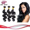 Brazilian virgin human hair extensions body wave 100% human hair weaves.