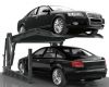 two post and double cylinder hydraulic car lift