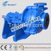 high wear resistant rubber lined slurry pump