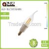 New design Hot Sale 360 degree E14 E12 LED filament bulb