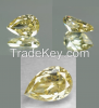 0.72ct Fancy Yellow Pear Cut Loose Diamond