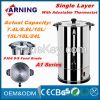 Digital Control Hot Water Urn Electric Water Boiler One-Piece Body Stainless Ste