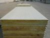 Rock wool sandwich panel for wall and roof