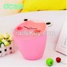 plastic mini cute decorative office dest Storage bucket/novelty trash can