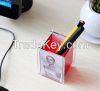 Acrylic Square Pen Holder