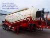 3 axles 50 ton bulk cement tanker semi trailer