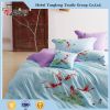 pond interestdesign Plain cotton embroidery 4pcs bedding set