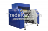 Five shaft cling film rewinding machine