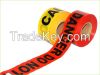 roadway safety warning tape