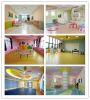 Colorful printing PVC vinyl flooring rolls for kindergarten