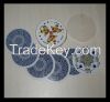 custom high quality round shape playing cards