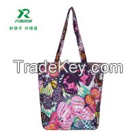 Guangzhou Supplier Cotton Canvas shopping bag fashion ecofriendly bag