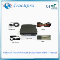 GPS vehicle Tracker for fleet managememt with optional fuel sensor/temperature sensor with realtime precise GPS Tracking System