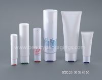 High Quality Facial Cleanser Soft Tube With Double Color Press Cover