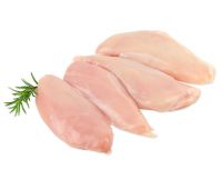 Frozen chicken half breast boneless, skinless
