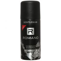 Roman-o Gentleman fire fragrance body odor suppressant spray