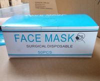 Disposable Non-woven 3M 3-ply Ear-Loop Surgical Face Mask