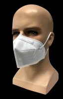 FFP2 Mask with Head Harness Strap (PM2.5 Particle Filtering Half Mask)