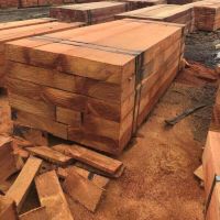 African Round Hardwood Timber Log
