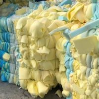 100% Clean Foam PU Scrap Foam in Bales