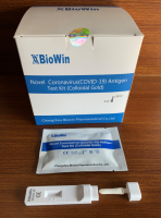 Sell Novel Coronavirus(COVID-19) Antigen rapid test kit (Colloidal Gold) for saliva