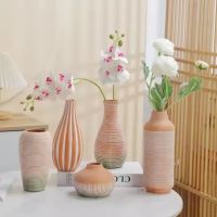 Hot Selling Home Decorative Clay Vase Terracotta Pottery Flower Vase for Home Decor