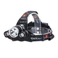 High Lumen 3 Head Camping Headlamp