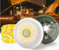 Retractable Camping String Lights Reel