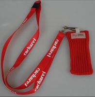 Sell lanyard with mobilephone holder