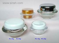 Cosmetic jar, Acryl jar