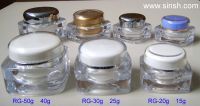 Cosmetic jar, facial cream jar