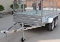 Sell two axle box trailer