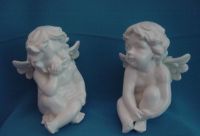 Sell ceramic angel , white porcelain angel