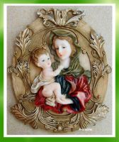 Sell religious figurine , garden decor , religious cross