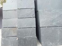 black slate natural stone tile 40x20cm