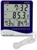 Sell In/Out Door Thermo-hygrometry clock