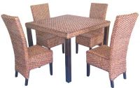 Sell water hyacinth dinning set