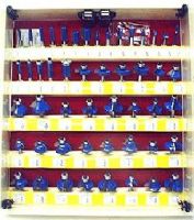 50 Pcs 1/4" Shanks Carbide Router Bit Set