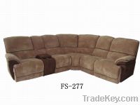 Sell sofa set with recliner and wedge(FS-277)