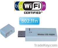 11n Wireless WiFi Dongle Adapter Windows, Mac, Linux Internal Antenna
