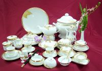 Sell porcelain dinner set,dinnerware,coffee mug,bowl,plate,cup&saucer