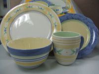 Sell hand-painted dinner set,stoneware handpainted dinnerware