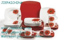Sell stoneware color glazed dinner set, mug, bowl