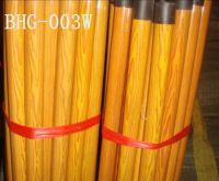 PVC Coated wooden broom handle(BHG-003W)