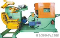 straightener&feeder with uncoiler for punch