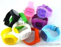 jelly silicone watch, silicon jelly watch
